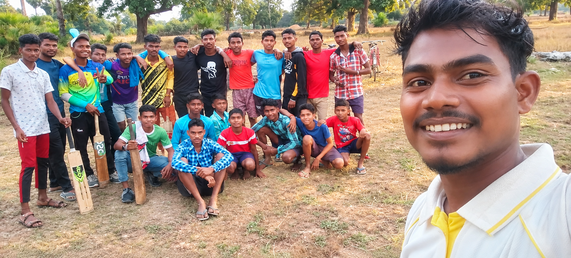 Cricket at Maa Gumam Devi Cricket Club